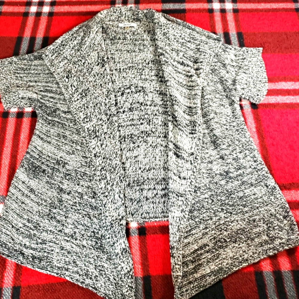 DKNYC WOMEN'S hi / low CARDIGAN size small / medium - Picture 1 of 7